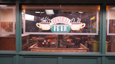 Central Perk features in Friends: The Reunion. Pic: Warner Media/ HBO/ Sky UK